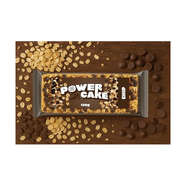 Foodtastic PowerCakes Choco Chip Box 30 x 120g