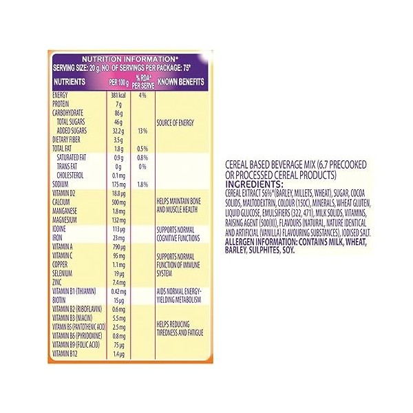 Cadbury Bournvita 1kg by Bournvita