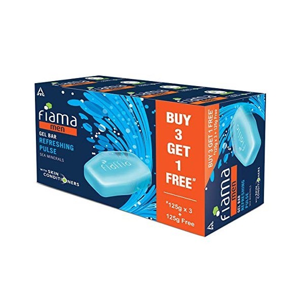 Fiama Di Wills Men Barre de gel rafraîchissante pour homme 125 g