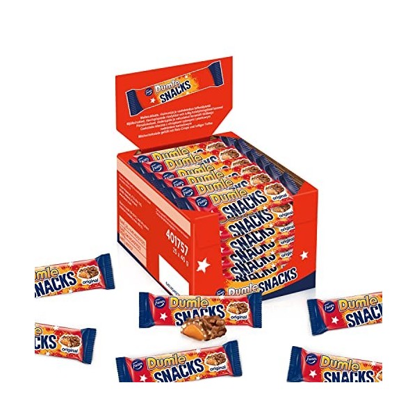Fazer Dumle Snacks Chocolate Pack of 25 