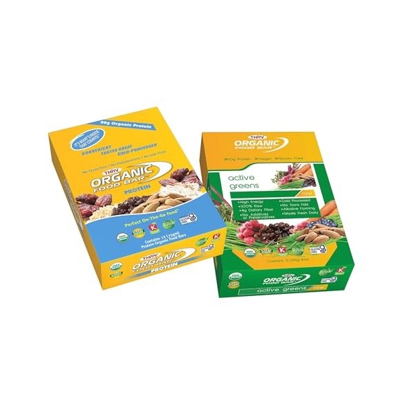 Organic Food Bar - Protéines - 12 Barres Barres nutritives