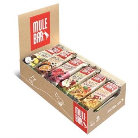 MULEBAR - Boite De 30 Barres Energétiques Mixées - Texture Moelleuse - Facile À Digérer - 100% Naturel, Vegan - Fabriqué En F...