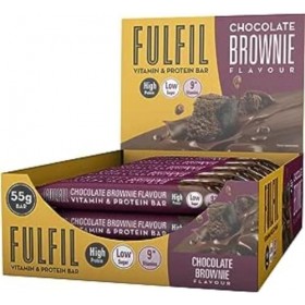 Fulfil Nutrition Vitamin & Protein Bar, Chocolate Brownie, 15x55g