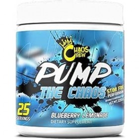 Chaos Crew Pump the Chaos Extreme, Blueberry Lemonade, 325g