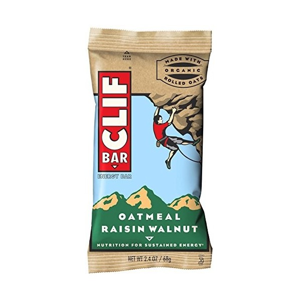 Clif Bar Energy Bars, Oatmeal Raisin Walnut, 12 ct