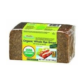 Mestemacher Pain de seigle entier bio 17.6 oz paquet de 6 