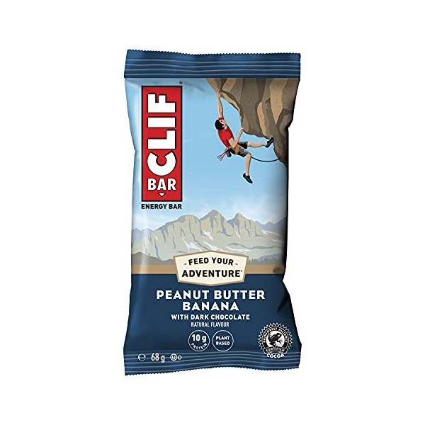 Clif Bar Pack varié 6 x 68 g | La barre énergétique populaire des États-Unis | Boîte de mélange pour tester avec 6 goûts