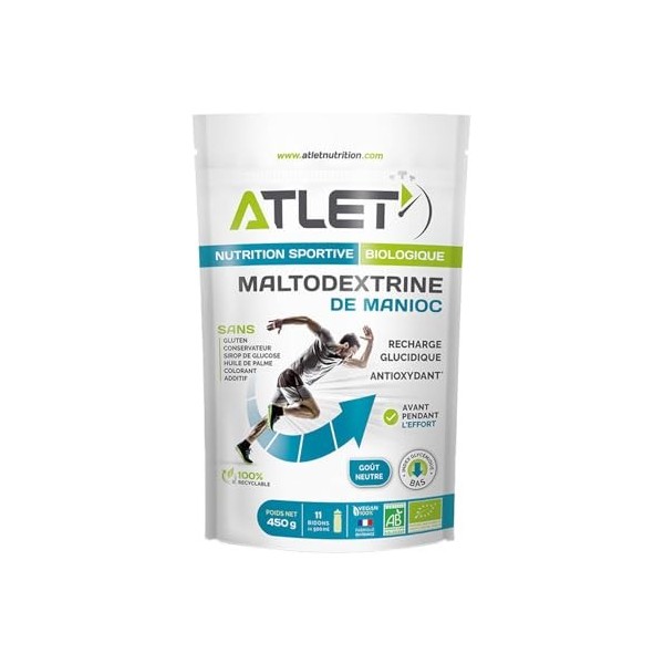 ATLET Boisson Maltodextrine Manioc 450g