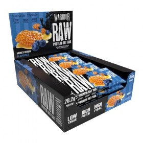 Raw Protein Flapjack, Honey Berry - 12 bars
