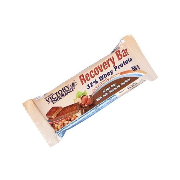 Victory Endurance Recovery Bar Lot de 12 50 g Fraise