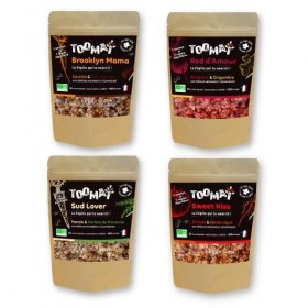 La Pépite Toomaï - Granola REPAS - Prêt à croquer 100% NATUREL | BIO | PACK DÉCOUVERTE | Substitut de repas vegan