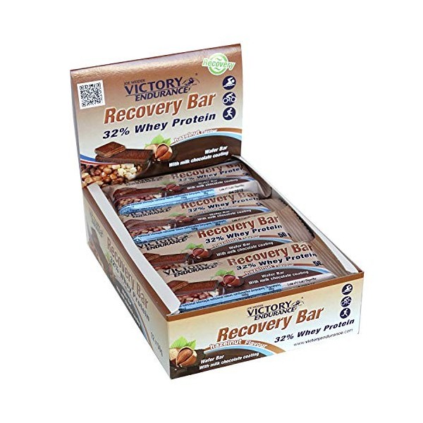 Weider Recovery Barre Energétique Saveur Noisette Barres nutritives