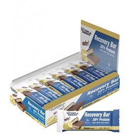 Weider Victory Endurance Recovery Bar 32% Whey Protein, Goût Banane 12 x 35 g Barres nutritives