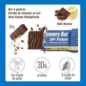 Weider Victory Endurance Recovery Bar 32% Whey Protein, Goût Banane 12 x 35 g Barres nutritives