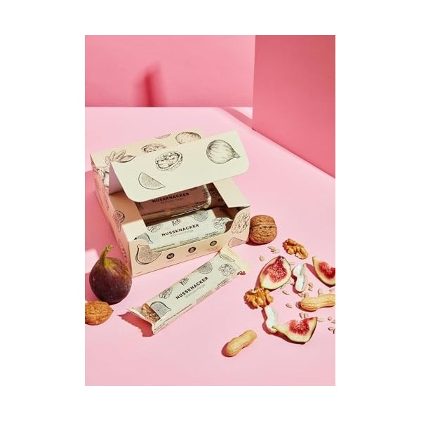 KoRo - Barres aux noix et figues 12 x 40 g - vegan
