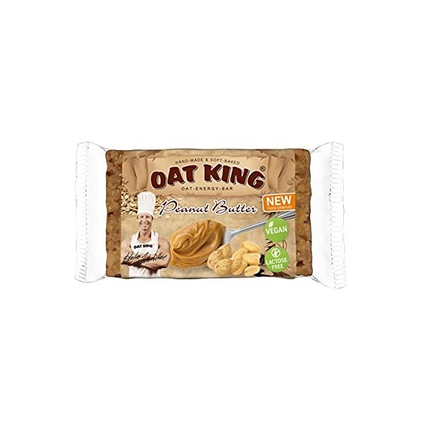 LSP Nutrition Oat King Barre Peanut Butter 10 x 95 gm