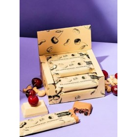 KoRo - Barre noix de cajou et griotte avec glaçage bio 12 x 50 g