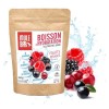 Mulebar Boisson DHydratation En Poudre - Fruits Rouges - Antioxydant - 8 Vitamines - 5 Minéraux - Electrolytes - Goût Très P ...