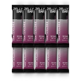 SANTA MADRE | Barre Gélifiée Énergétique | Pack de 10 unités | Saveurs : Cola, Orange et Lollipop | Sport Gummy Bar | Taille 