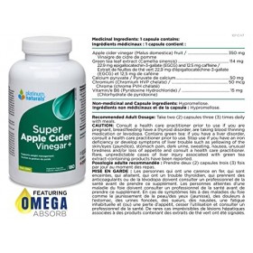Platinum Naturals Super Apple Cider Vinegar+ 180