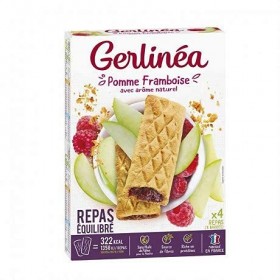 GERLINÉA - Barres Fourrées Framboise Repas 360G - meilleure offre