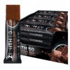 IronMaxx – Barre Protéinée Zenith 50 – Brownie Chocolat Crisp 16 x 45 g – Barre protéinée sans sucre, protein bar riche en pr...