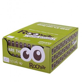 Roobar Barres Énergétique Protéine de Chanvre - Bio & Vegan -20x30g Barres nutritives