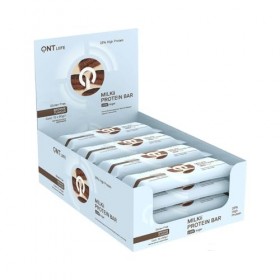 QNT MILKii Protein Bar 12x60g Brownie - Barres - Barres protéinées