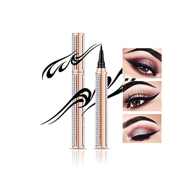 Noir Waterproof Liquid Eyeliner Eye Liner Pencil Stylo Liquide Eyeliner Precision Diamond Séchage Rapide