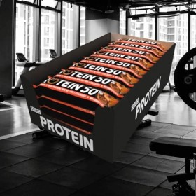 Go On Nutrition | Boîte Protein Bar 50% 24x40g | Barres protéinées | 24 barres hyper protéinées - Cookies & Cream