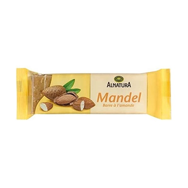 Délicieuse Barre Bio à lAmande ALA NATURAA 75g - Collation Énergétique et Naturelle, Idéale pour la Diététique et Nutrition 