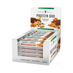 Trec Nutrition Protein Bar 24x46g Nougat et caramel - Barres - Barres protéinées