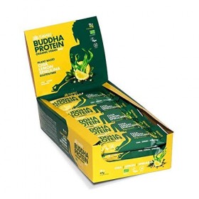 Iswari Buddha Protein Bar Chia Citron Spiruline 15x47g 