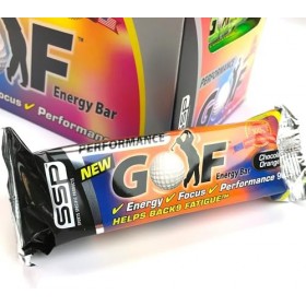 SSP Golf Performance Barres énergétiques 24 x 90 g Bars- NEUF Chocolat Orange