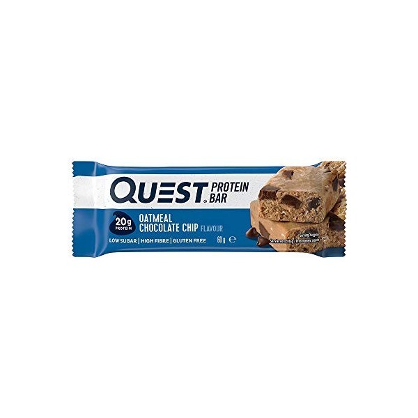Quest Nutrition Protien Bars 12x60g Oatmeal Chocolate Chip