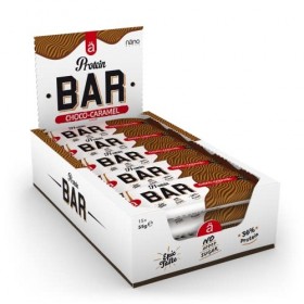 NanoSupps Protein Bar 15x55g Chocolat Caramel - Barres - Barres protéinées
