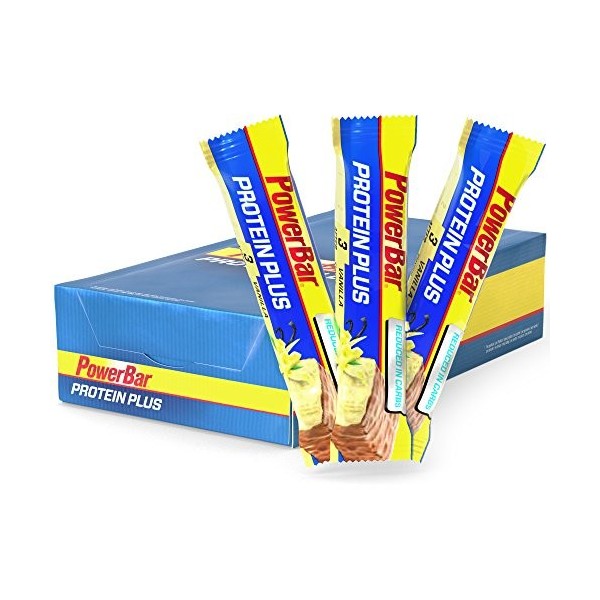 Powerbar Protein Plus Barres Nutritive Reduced In Carbs Vanilla 35 g