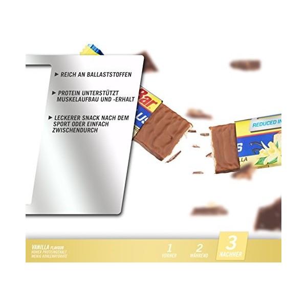 Powerbar Protein Plus Barres Nutritive Reduced In Carbs Vanilla 35 g