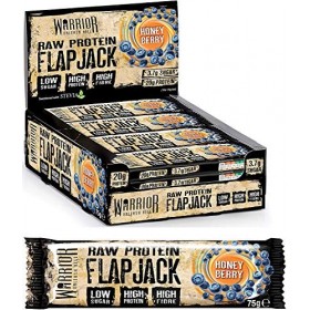 Raw Protein Flapjack, Honey Berry - 12 bars