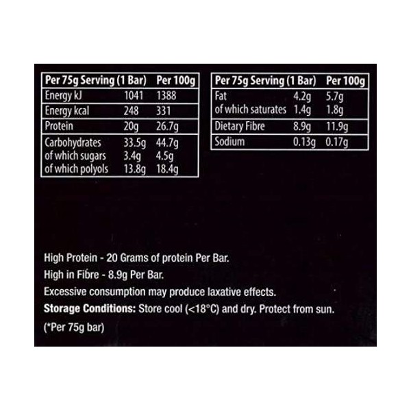 Raw Protein Flapjack, Honey Berry - 12 bars