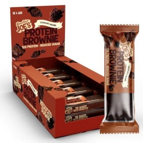 Mountain Joes Protein Brownie 10x60g Chocolat Caramel