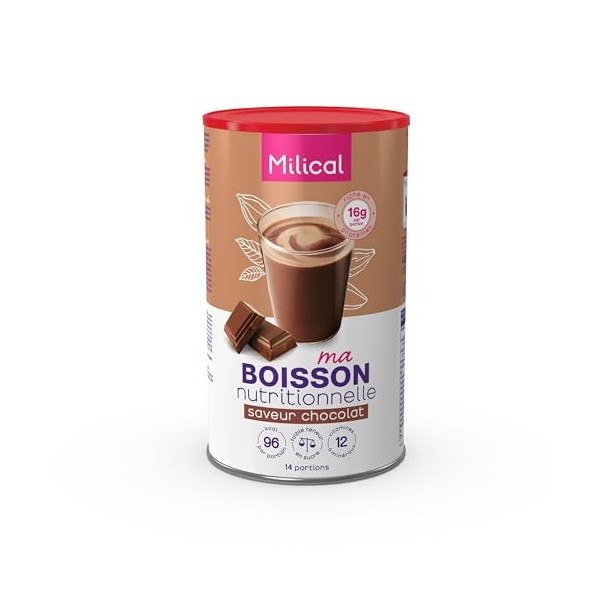 Boisson Chaude Diététique | Saveur Cappuccino | Pot de 420g | Perte de Poids | Hyperprotéinée et Hypocalorique | Laboratoire ...