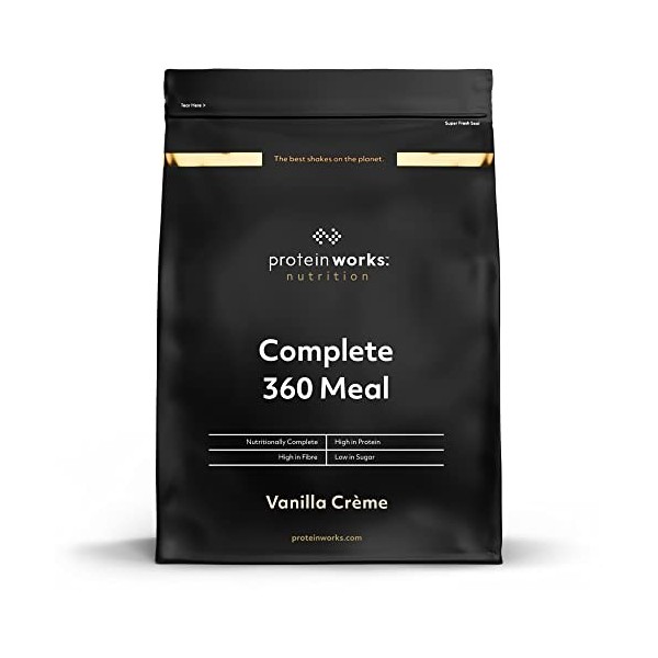 Protein Works - Repas complet à 360 degrés, substitut de repas 400 calories, repas riche en protéines, 8 ingrédients actifs, ...