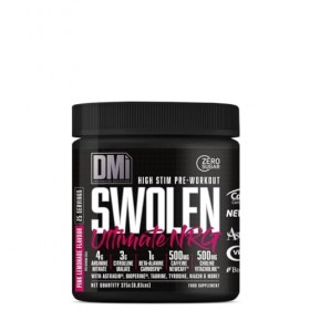 SWOLEN ULTIMATE NRG High stim pre-workout Pink Lemonade 