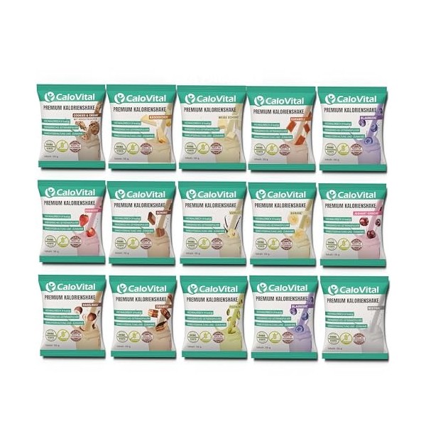 CaloVital Lot de 10 aliments à boire hautement caloriques comme aliment de renforcement à boire - Aliment à boire hautement c...