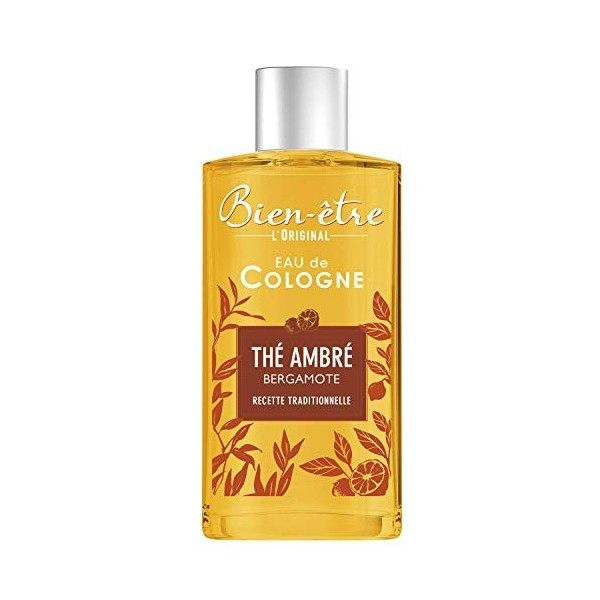 Bien-Etre Eau de Cologne Loriginal thé ambré bergamote - Le flacon de 250 ml