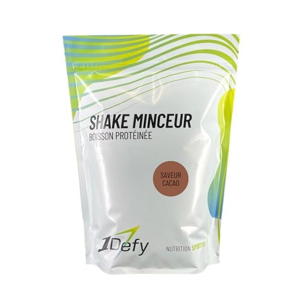1Defy - Shake Minceur - Boisson protéinée - Boisson minceur 750g, Noix de coco 