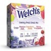 Welchs Singles To Go Variety Pack Watertok Mélange de boissons en poudre, contient 4 saveurs : raisin, fruit de la passion, 