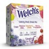 Welchs Singles To Go Variety Pack Watertok Mélange de boissons en poudre, contient 4 saveurs : raisin, fruit de la passion, 