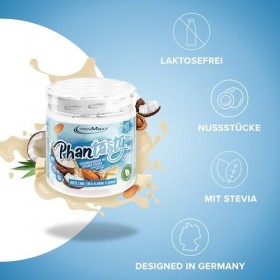 IronMaxx Phantasty - White Choc Coco Almond 250g Boîte | Poudre aromatisante végane avec morceaux de fruits ou noix | Alterna...